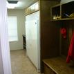 Red Oak Laundry Cabinets