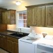 Red Oak Laundry Room Cabinets